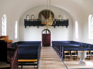 Akustikpuds - Akustikloft: Aarup Kirke